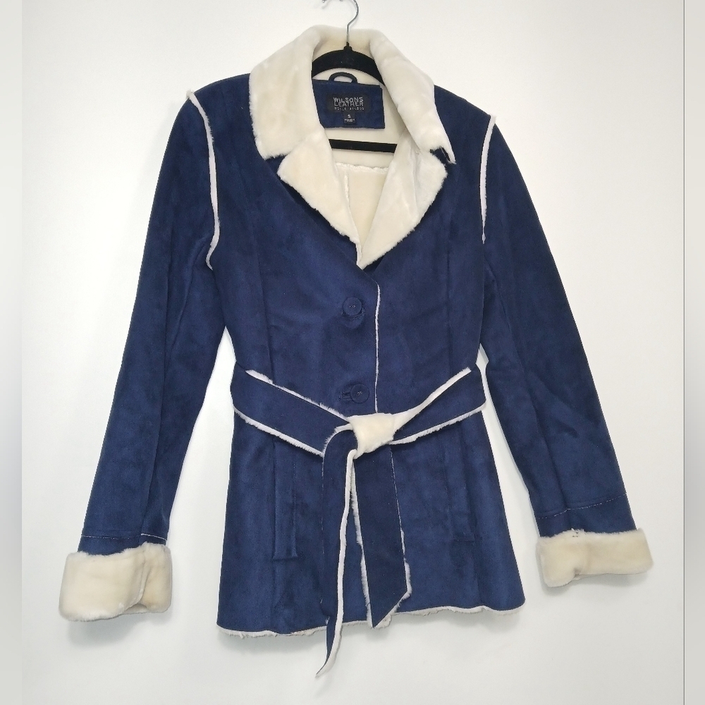 WILSONS LEATHER SHERPA JACKET - Penny Lane Y2K does 70’s